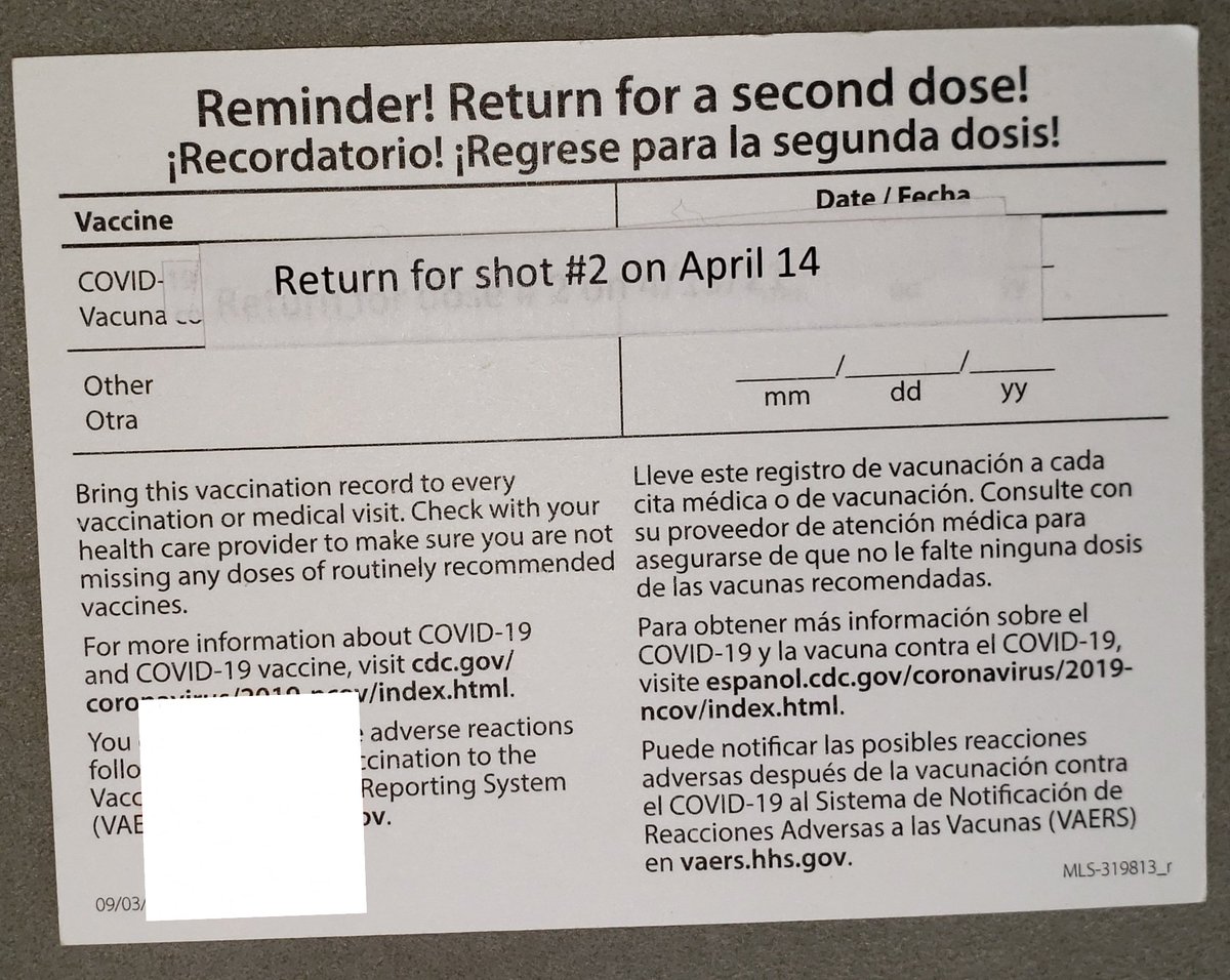 ScopelySucks's tweet photo. 23 days till 2nd #CovidVaccine and I can't wait. https://t.co/Q9P2WZe5Wi