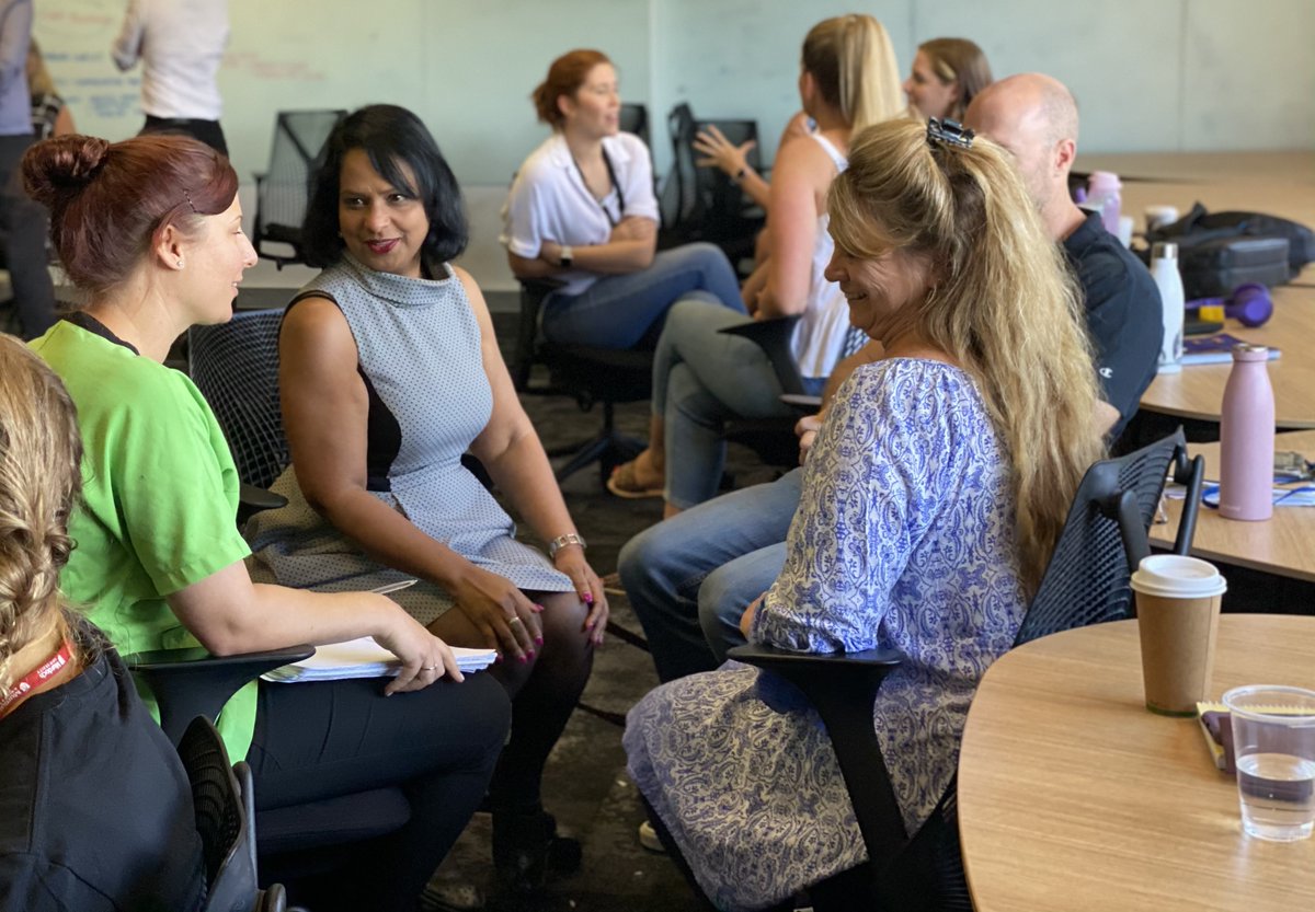 theexplab's tweet photo. @MurdochUni engaged us as part of their L&amp;D program to deliver content related to Courageous Conversations in the workplace. The group took part in real life practice, receiving feedback on building effective communication strategies. Thank you for having us!#experientialtraining https://t.co/moxWu6nDIY