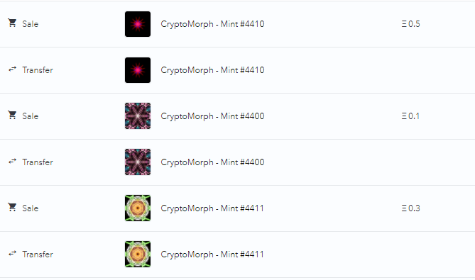 Don_keyedjote's tweet photo. Wow who is buying up all my #cryptomorphs???? THE KING IS BACK BABY!!!!
I knew aping in was a good idea... the only time I had more of something than @pranksyNFT too ;) https://t.co/NHNbx4McIj