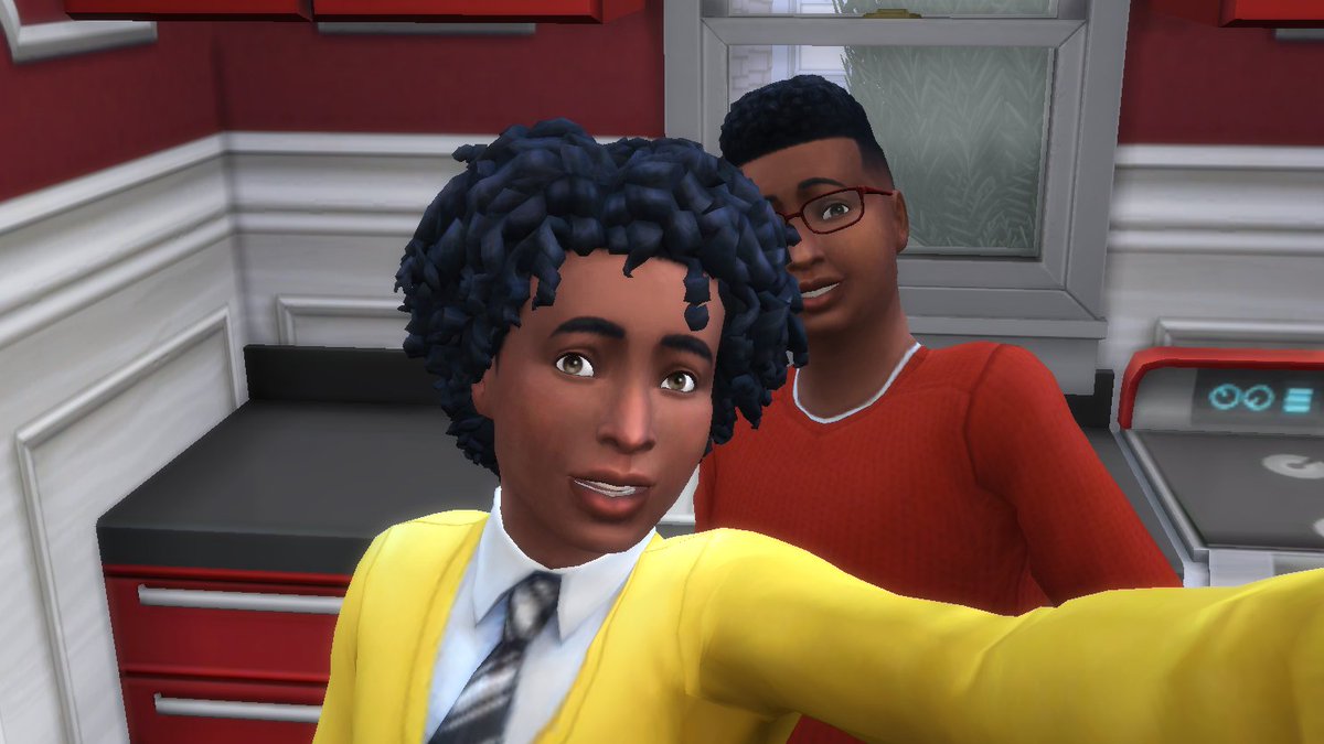 cowberryjam's tweet photo. Made it to yellow generation. Rudyard & Sunny. #TheSims4 #TheSims4Kits #notsoberry #notsoberrychallenge #notsoberryyellow #notsoberryred #thesims #thesimsturns21 https://t.co/arlUZJxyd9