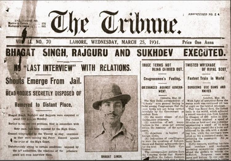 Uditraj4169's tweet photo. “They may kill me, but they cannot kill my ideas.
If the deaf have to hear, the sound has to be very loud" 
~Bhagat Singh Ji
INQLAAB ZINDABAD 🇮🇳✊
#23March #MartyrsDay
#BhagatSingh https://t.co/7k2d00TYcW