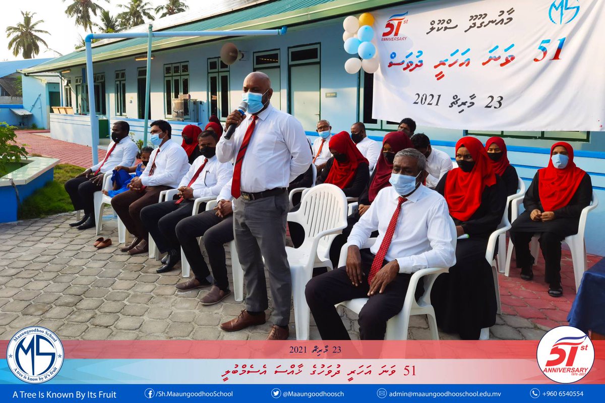 Special assembly held to celebrate the 51st anniversary of the School.

<a href="/MoEdumv/">Ministry of Edu, Higher Edu and Skills Development</a>