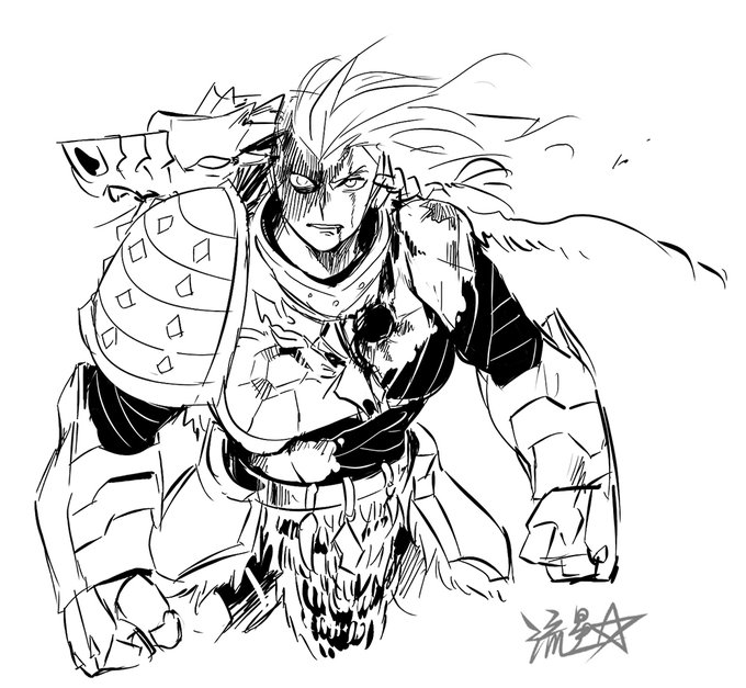 Because I haven't designed Russ yet😂,this is the scene I imagined https://t.co/Guwzmfs8U4 