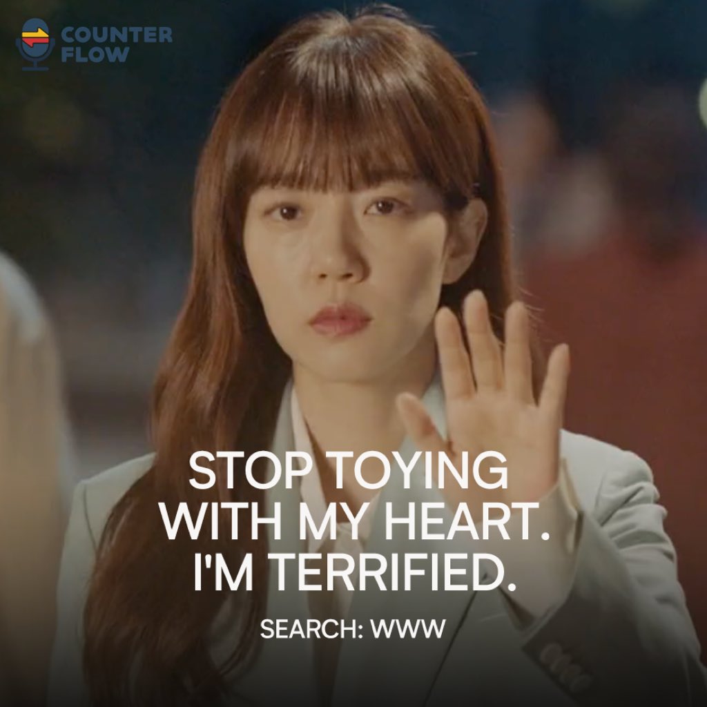CounterFlowPH_'s tweet photo. I’m terrified.
#KDrama #SearchWWW #KDramaQuotes #CounterFlow https://t.co/LTthIEBDJa
