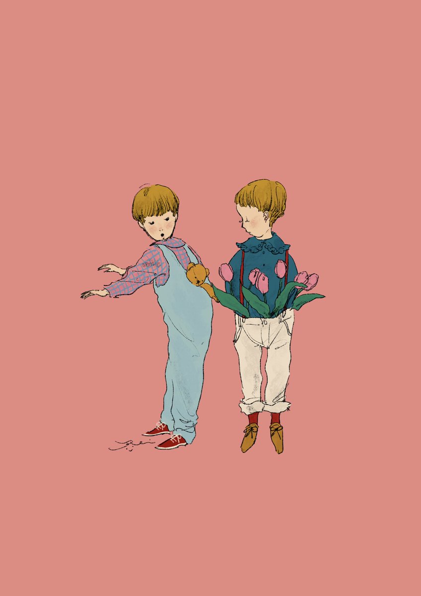 「春の装い 」|くらはしれいのイラスト