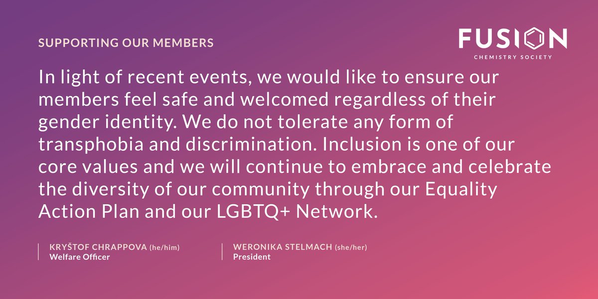 Fusion - University of Bristol Chemistry Society tweet media