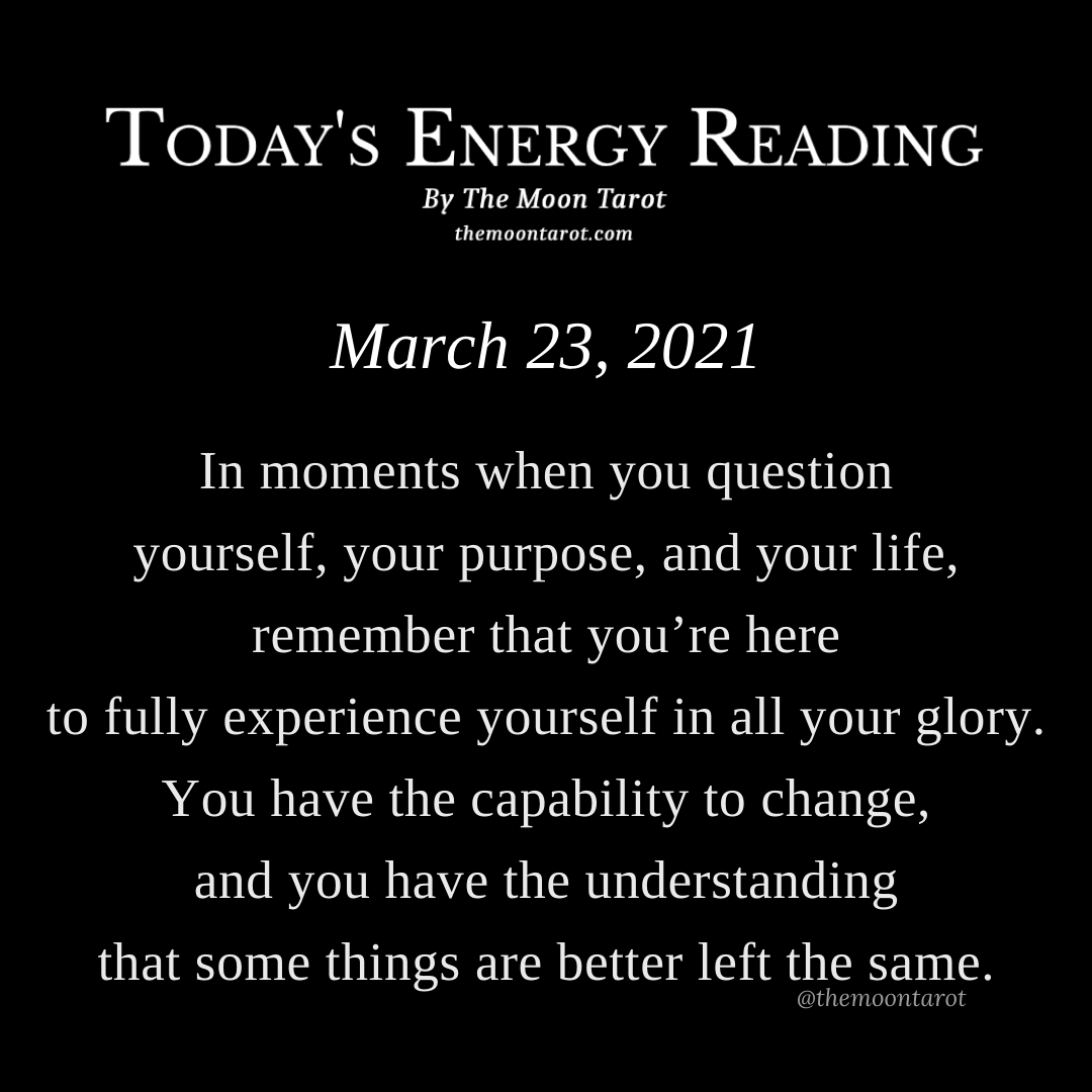 themoontarot_'s tweet photo. Today's Energy Reading 3/23/21 https://t.co/2IwXqB8100