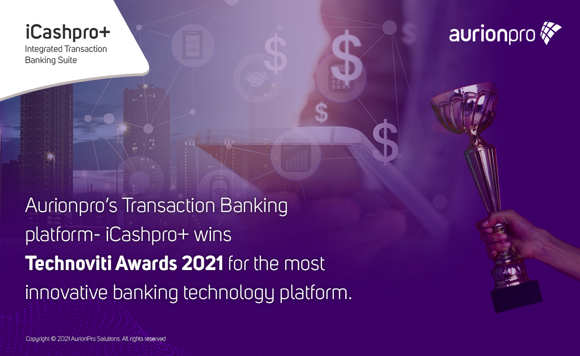 aurionpro's tweet photo. For the second time, Aurionpro is elated to announce that iCashpro+ emerges as the winner for Technoviti Awards 2021. 
For more details: https://t.co/pjTLdUmGMP

#aurionpro #icashpro+ #winner #technovitiawards2021 #transactionbanking #innovation https://t.co/R9MghByGnU