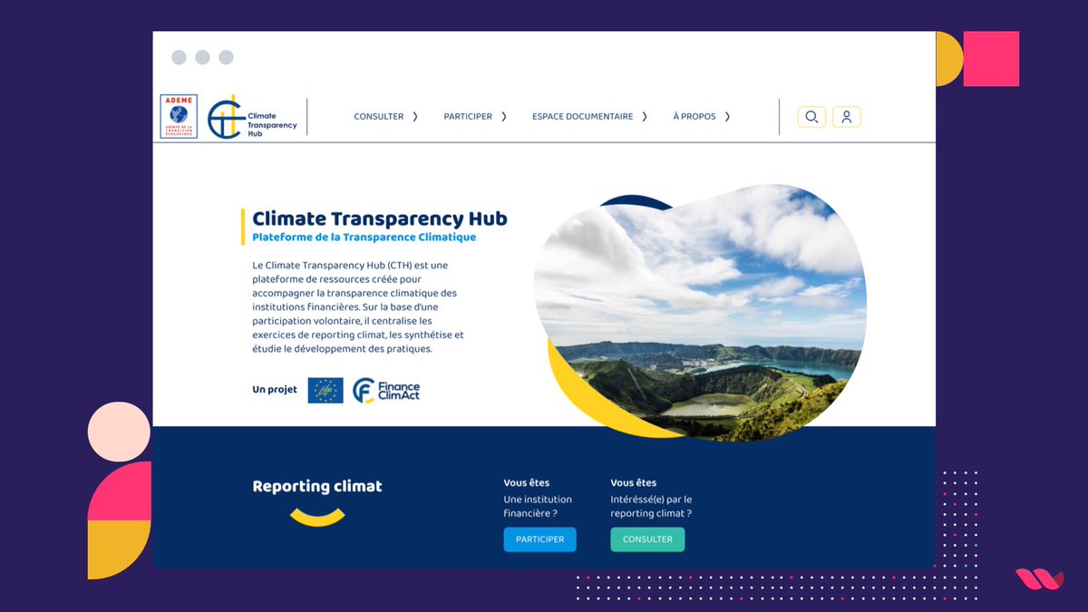 agence_whodunit's tweet photo. [NEW CLIENT] : Le Climate Transparency Hub (CTH), la Plateforme de la Transparence Climatique de l'@ademe 🌍

Whodunit a été l'agence web choisie pour réaliser le site sous #WordPress !

Découvrez-le par ici : https://t.co/6SspBB1H06 https://t.co/4Sh1tWbHkT