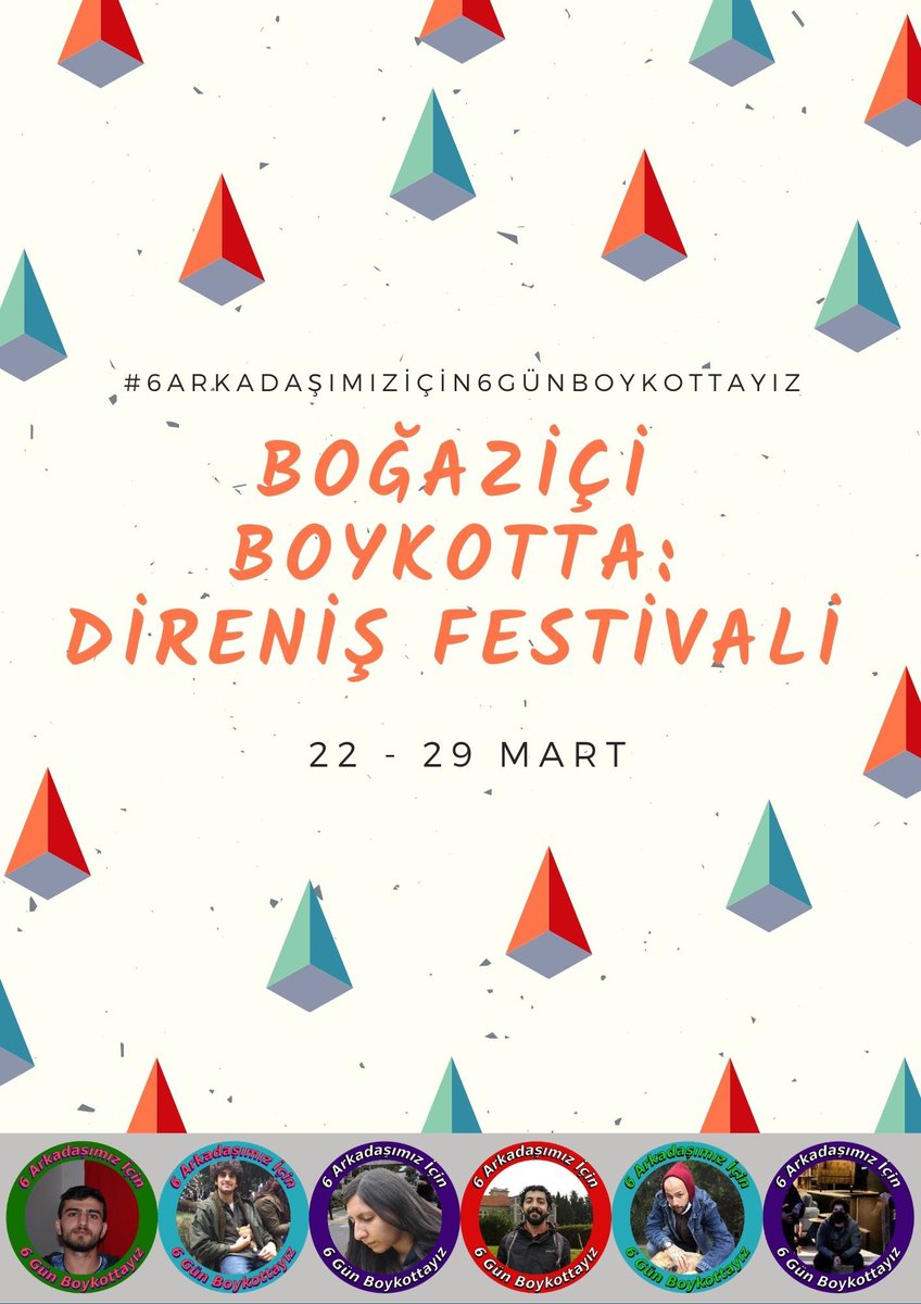 nocontextBOUN's tweet photo. Boğaziçi Boykotta: Direniş Festivali

Etkinlik detayları ve katılım için: https://t.co/PTWx1Ojgyq

#6TutukluArkadaşımızİçin6GünBoykottayız https://t.co/f6dFolLH5Q