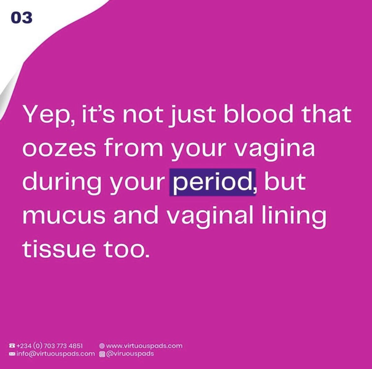 zealot_streak1's tweet photo. Did you know this #periodfact or youโre reading about it for the first time? ๐
#menstruationmatters https://t.co/kBICqA78vW