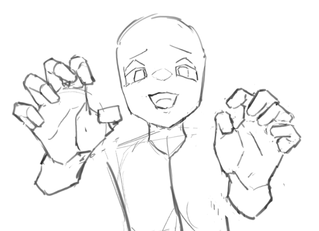 下書きと比較 