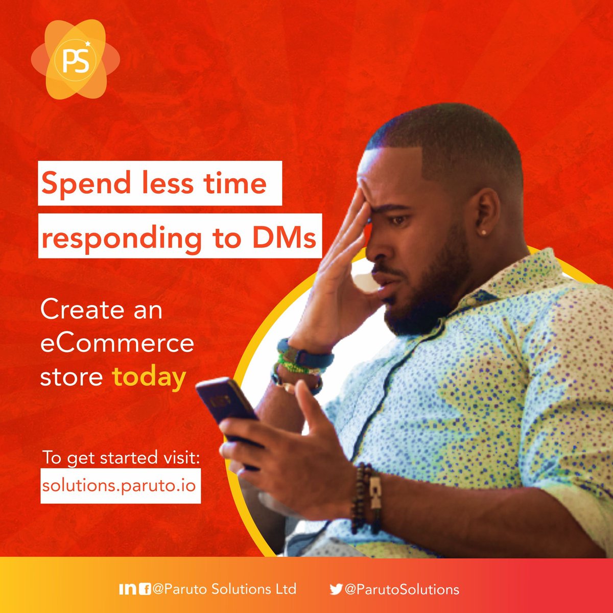 ParutoSolutions's tweet image. Take your business online and automate all of your transactions.

Check us out here solutions.paruto.io.

#parutosolutions
#parutodigital