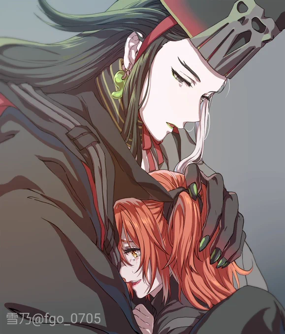 リンぐだ #FGO 
蘆屋自身の素行があれなので、多少ぐだちゃが口悪くても嘘ついてても許される相手って事で「別に?なんでもないけど?」と言いつつ顔が見えないように胸借りて泣いたり愚痴ったりしてくれないかなと思ったり…でももちろんあとで泣いてること蘆屋にバレる 