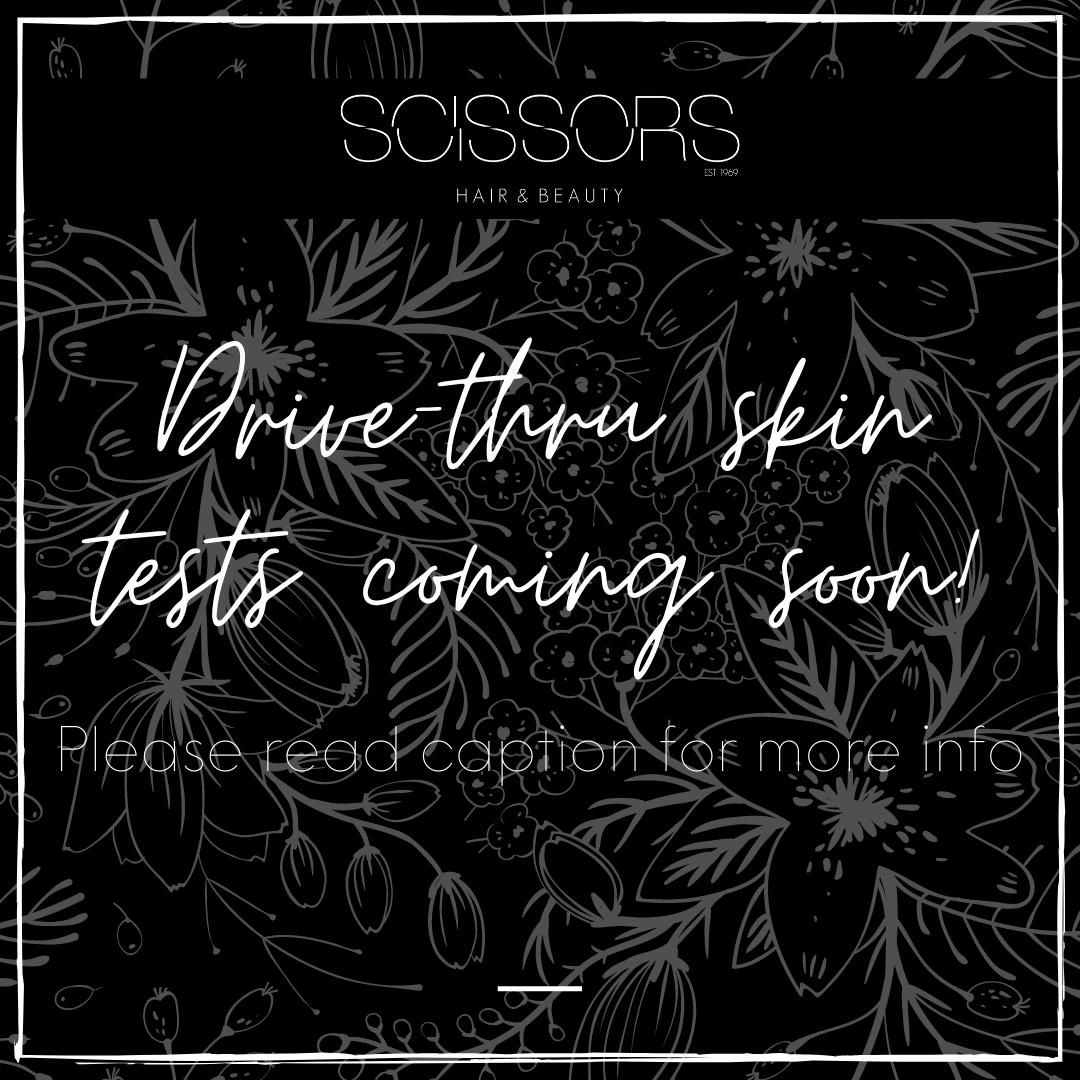 ScissorsMacc's tweet photo. We have news! To help us prepare to (hopefully) reopen on 12th April, we're setting up drive-thru #skintesting for any colour clients from 5th April. To book in your slot or for any more information, please leave us a message on 01625 422449 &amp; we'll get back to you asap ✂️ https://t.co/VBjI7c9QVf