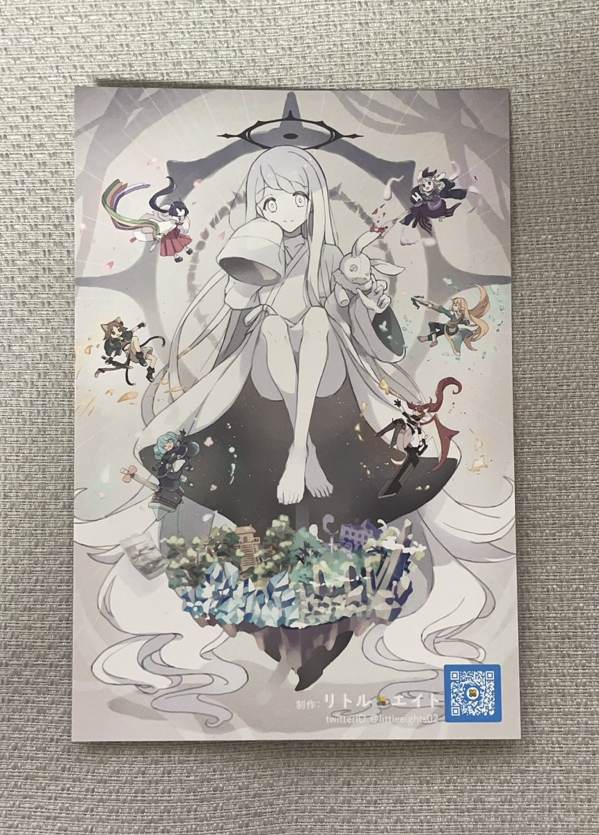 リトルエイト ゲムマ21春 日曜 イ Day Lily の会場限定おまけのポスカ届きました 書き下ろしイラストです ゲームマーケット21春