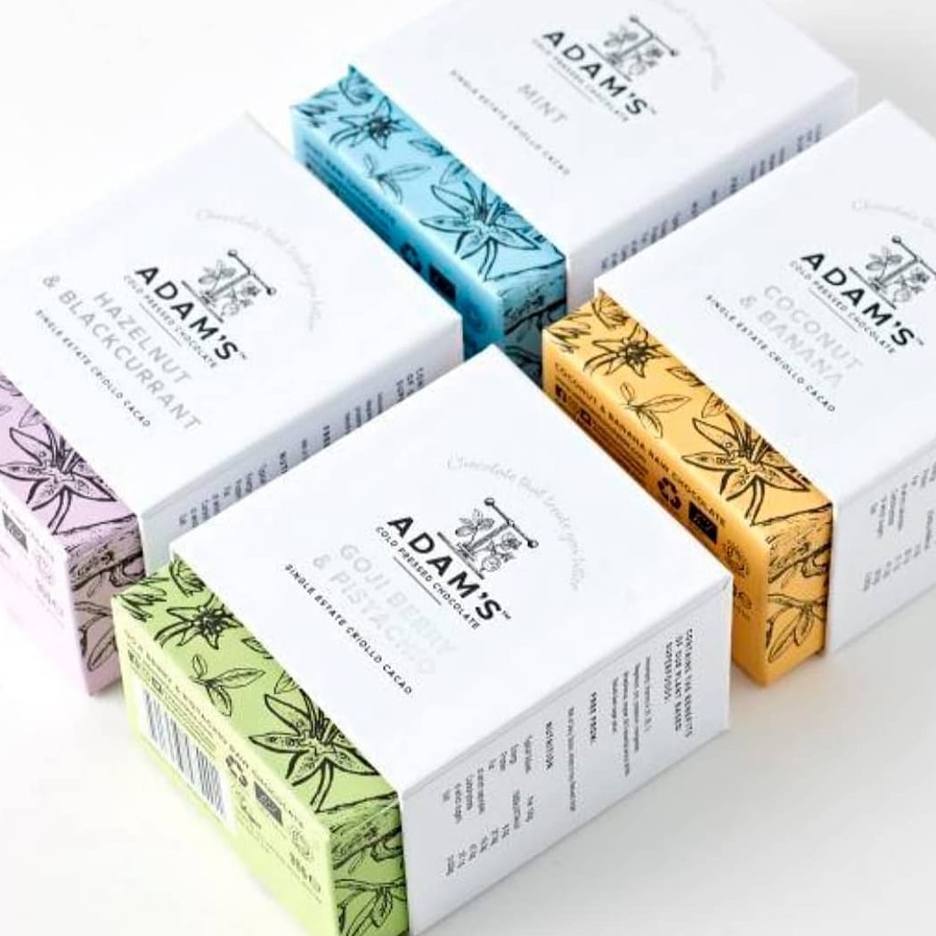 **In the build up to Easter we're offering 20% off all gift boxes and pouches.
Give the gift of incredible chocolate, and leave someone feeling amazing!

Our gift box flavours:
Coconut + Banana,
Goji Berry + Pistachio,
Hazelnut + Blackcurrant,
Mint😋
