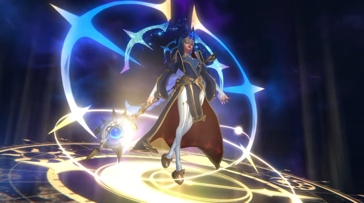 WildRiftSource's tweet image. New Stargazer skin line is coming to Wild Rift in update 2.2 ✨🔭

Featuring skins for: 
Camille
Twisted Fate
Soraka

More info:  ow.ly/ekgP50E5X2D