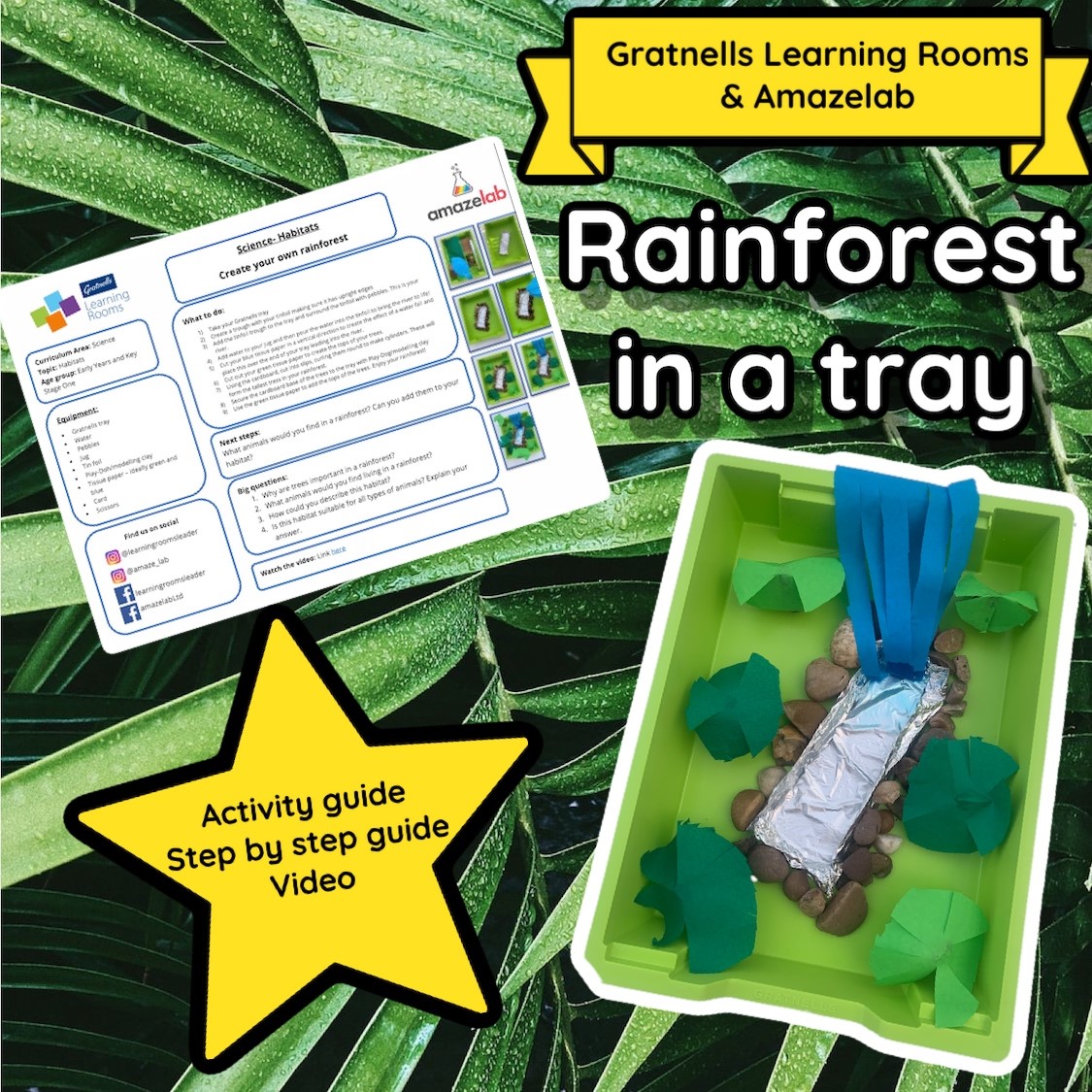 Gratnells's tweet photo. 🎉 NEW #WhatsInMyTray activity in collaboration with @Amaze_Lab! 🎉
Create a coast in a tray &amp; learn about different habitats and the animals that live there.
⭐Simple to do
⭐Free, downloadable lesson plan
⭐Video step-by-step guide
⭐https://t.co/VqxWDU7WJh⭐
#Science #Habitats https://t.co/4cyPQxAnpZ