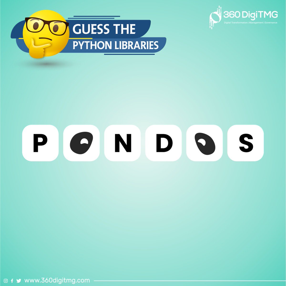 360digitmg_MY's tweet image. Guess the name of the #PythonLibrary
Leave your answer in the comment box and share it with your friends to challenge them.
#pythonlibraries #python #datascience #datascientists #puzzlechallenge #GuessTheWord #dataanalytics #datascienceusingpython #360DigiTMGmalaysia