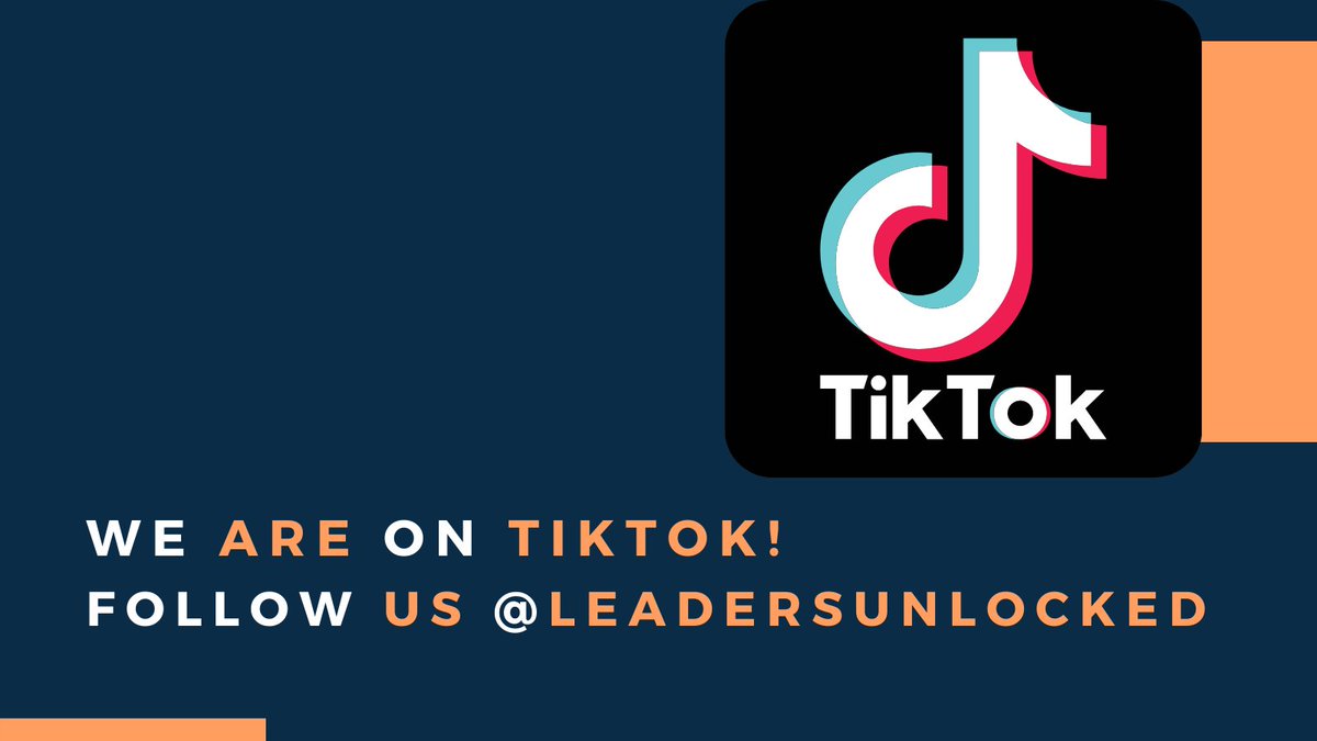 Did you know we are now on TIKTOK? Follow us @LeadersUnlocked for positive affirmations and inspirational quotes!