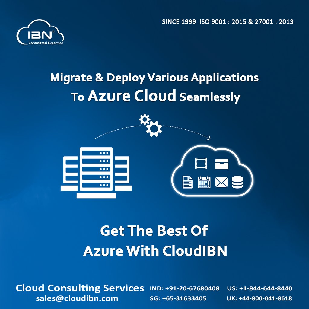 Cloud_IBN's tweet image. CloudIBN Helps Businesses To Migrate And Deploy Various Applications, Web-Based Applications, Enterprise Applications To Azure Cloud. Get The Best Of Azure With CloudIBN.
Visit Us - ow.ly/Bpu650DxnKI
#Azure #AzureMigration #AzureServer #AzureConsulting
#AzureCloud
