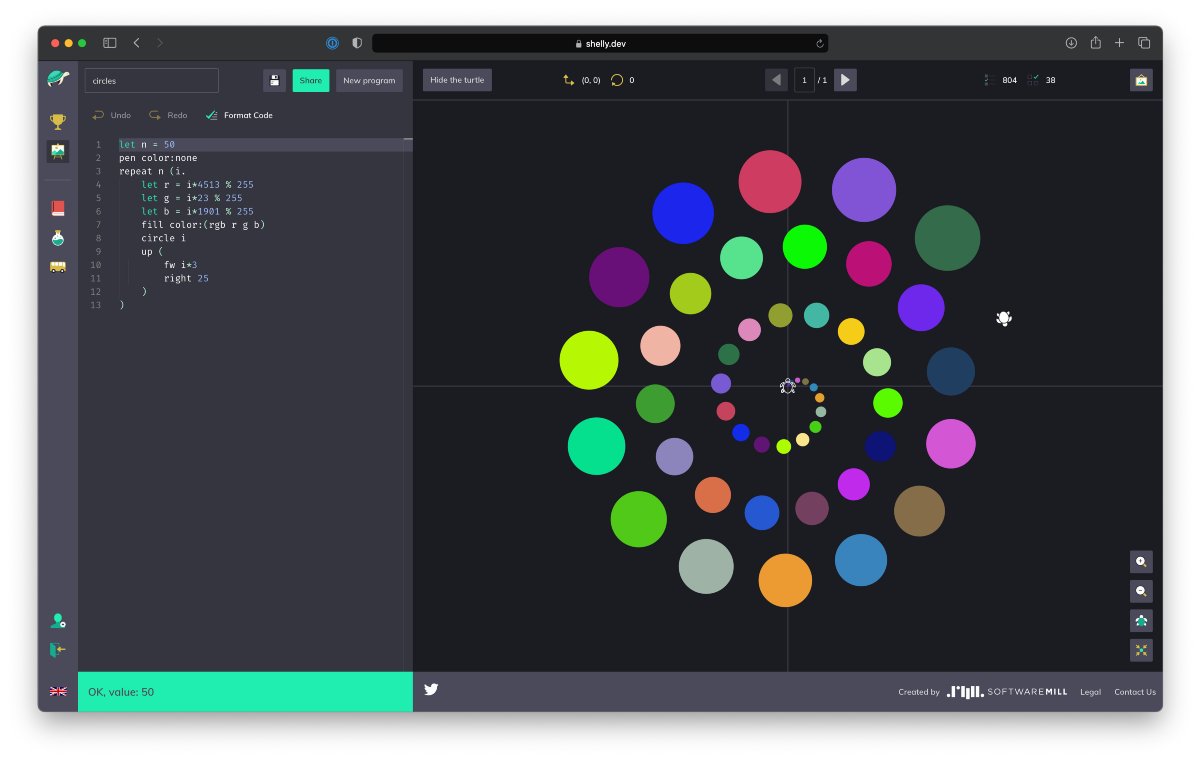 Shelly is a programming language for drawing and our side project aiming to teach the basics of programming in a fun way. It allows users to learn by following step-by-step tutorials 💡 <a href="/adamwarski/">Adam Warski</a> is sharing what's under the hood of Shelly the app ⬇️
buff.ly/3tOBmEZ