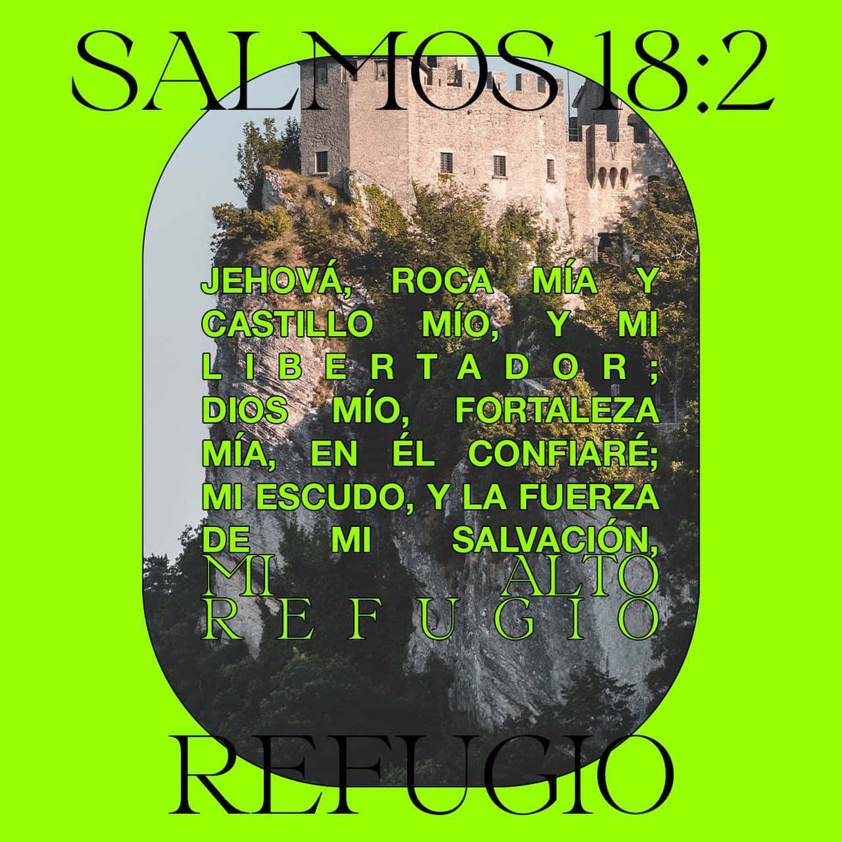GamalielFlrez's tweet photo. “Mi Señor y Dios, tú eres mi roca, mi defensor, ¡mi libertador! Tú eres mi fuerza y mi escudo, mi poderosa salvación, mi alto refugio. ¡En ti confío!”
Salmos 18:2 RVC https://t.co/870AmEqW4d https://t.co/tTGkrI29uq