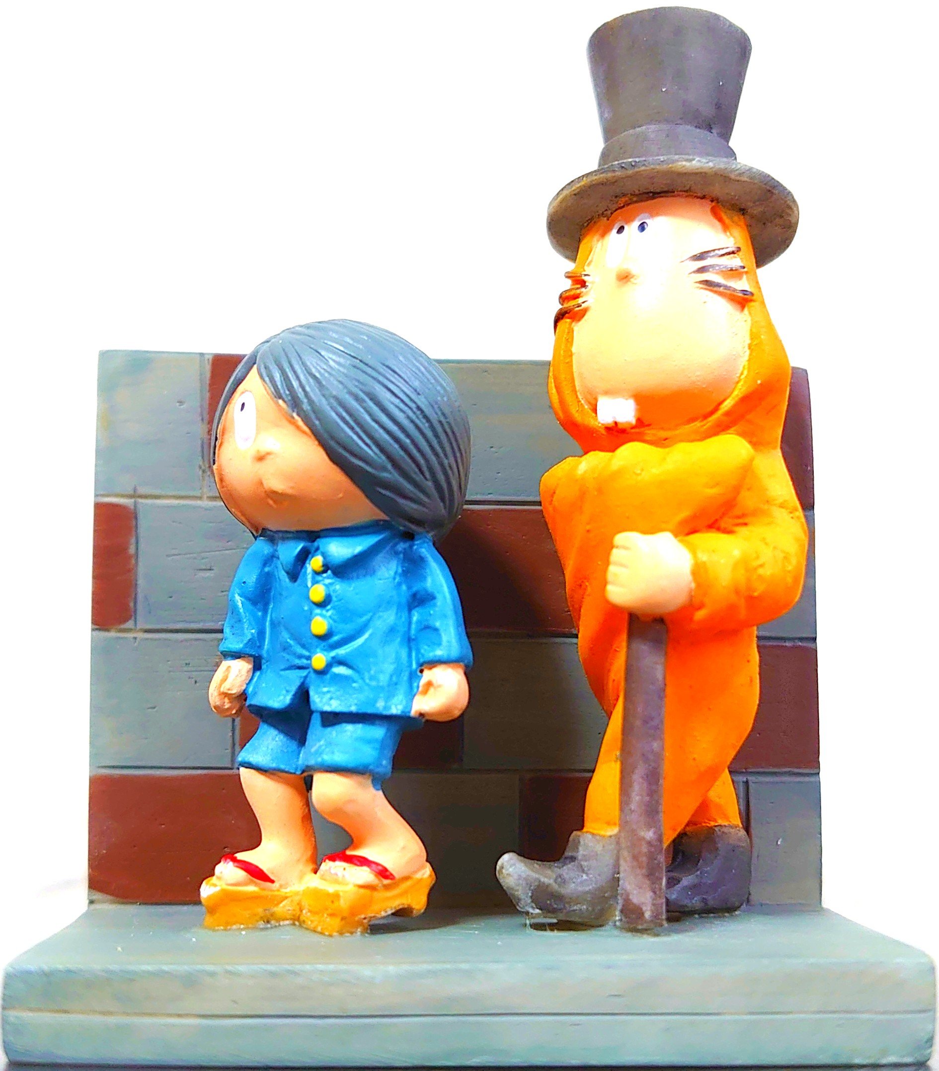 妖怪舎 水木しげるの妖怪フィギュアコレクション ねずみ男　傘化け 妖怪舎 水木しげるの妖怪フィギュアコレクション ねずみ男 傘