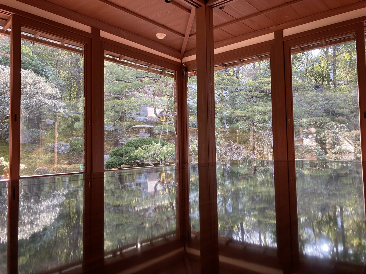 Hanafree12's tweet photo. 日吉大社のあとには旧竹林院を見学。

昔は延暦寺のお坊さんの隠居所だったそうですね。

自然がとても豊かでのんびりできる空間でした！ https://t.co/17vyAjDnK9