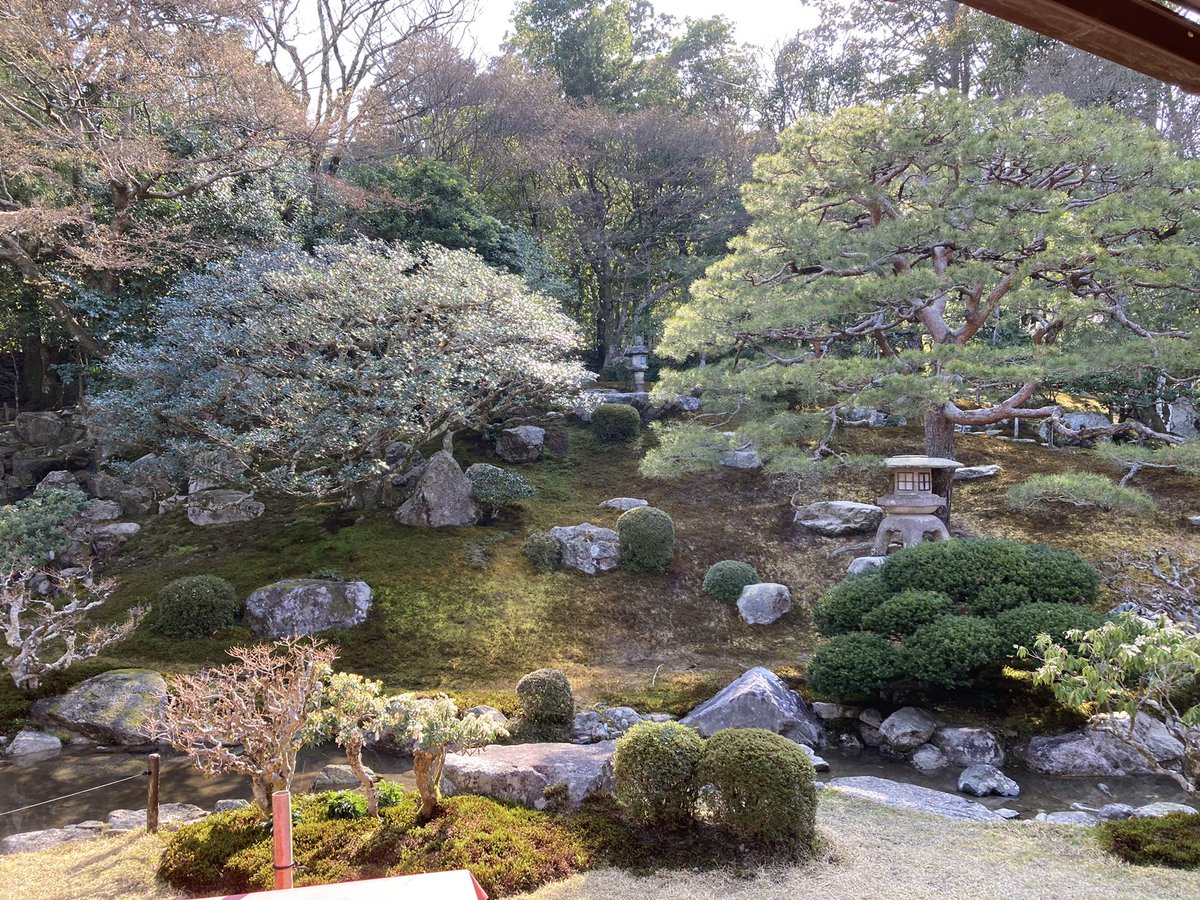 Hanafree12's tweet photo. 日吉大社のあとには旧竹林院を見学。

昔は延暦寺のお坊さんの隠居所だったそうですね。

自然がとても豊かでのんびりできる空間でした！ https://t.co/17vyAjDnK9