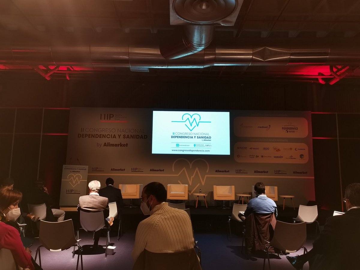 EudoraCareEsp's tweet photo. Congreso Nacional de Sanidad y Dependencia @Alimarket ¡Empezamos! #Sanidad #dependencia https://t.co/GlQLGCB6wz