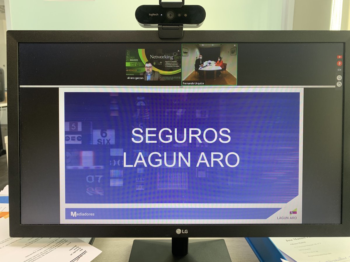 newcorred's tweet image. Ahora es el turno de ⁦@seguroslagunaro⁩ con Fernando Urkiza y Ana Sonia Garcia. #NetworkingDays