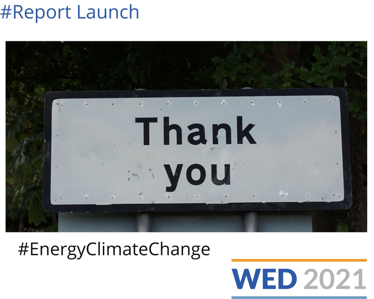 WorldEnergyDay's tweet photo. Thank you for participating in today report launch. Follow this link https://t.co/kDwNNEVCN4 to get a downloadable report, and details on the upcoming World Energy Day Conference! #EnergyClimateChange
#WED2021 https://t.co/S9voNzNiqW