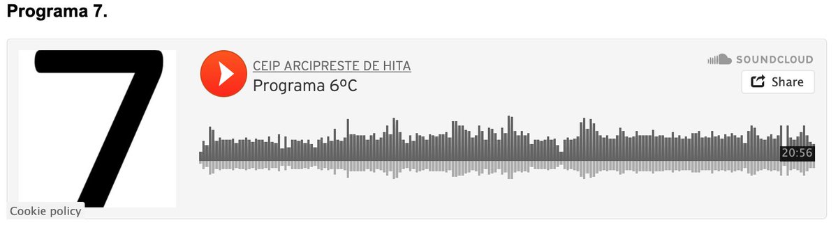 ceiparcipreste's tweet photo. Nuestro séptimo programa de radio de este curso ya está aquí. Podéis escucharlo en el siguiente enlace:
https://t.co/zOYqNydhez
Esperemos que lo disfrutéis.
#arcierasmus @educacyl @sepiegob @CFIE_Segovia @crfptic https://t.co/KA63zBRUyr