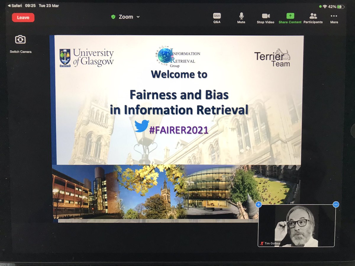 iadh's tweet photo. We just kicked off the proceedings of the online #FAIRER2021 workshop - a very warm welcome to our speakers, panelists and delegates; we are excited to welcome over 380 delegates to the workshop https://t.co/sQTEkE2Tn1
