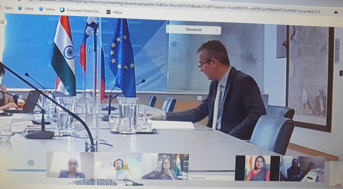 SLOinIND's tweet photo. Wishing success to Slovenia-India #JointComission on economic cooperation that will contribute to stronger trade and investment ties between two friendly partners. @IndiainSlovenia @MZZRS https://t.co/4gtDwwywHf