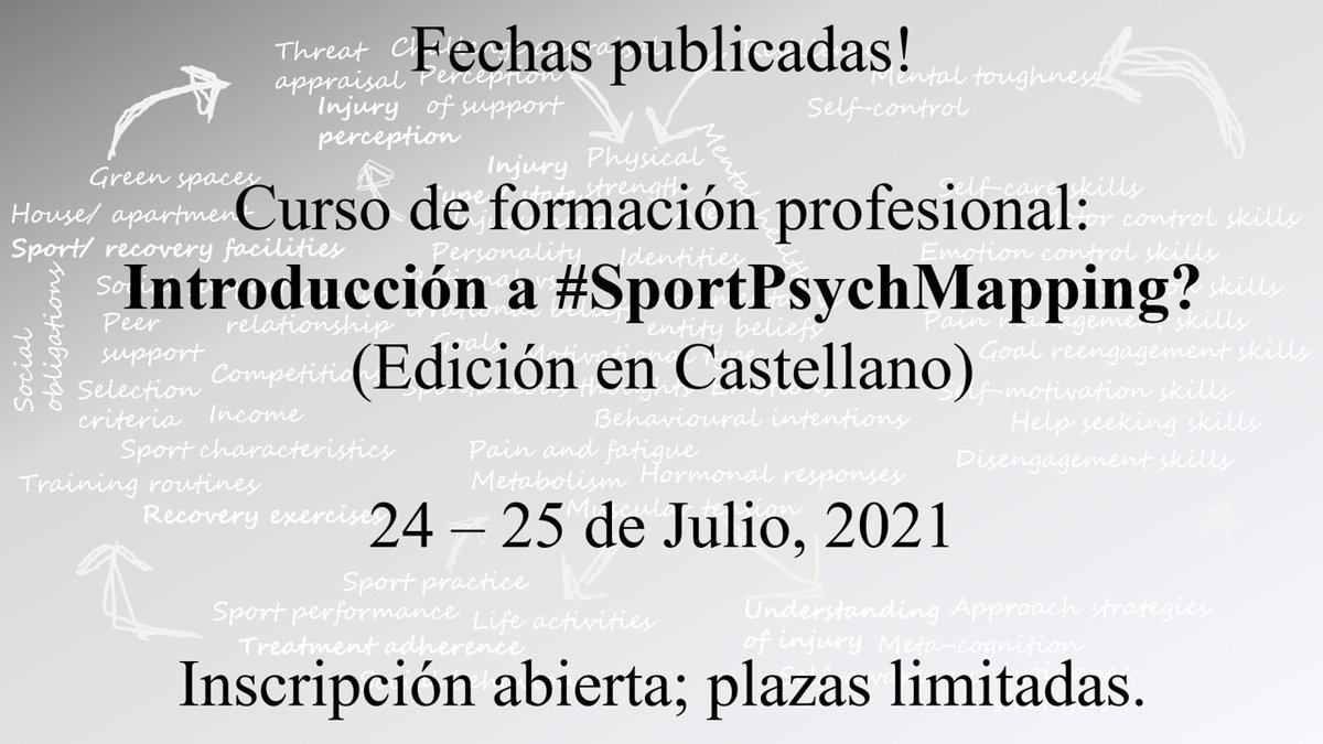 PsychMapping's tweet photo. Próximo curso #SportPsychMapping en Julio 2021! 

Regístrate aquí: https://t.co/pCEsjUYQh5 

By @Alex_T_Latinjak @edumorello @UOS_Research @UOS_BusinessEng https://t.co/BLId9UhfKd