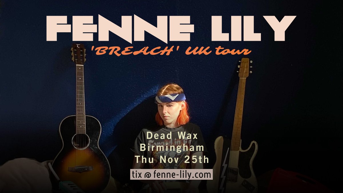Dead Wax Digbeth (@deadwaxdigbeth) on Twitter photo Reschedule π
<a href="/FenneLily/">Fenne Lily</a> will now be headlining on 25th November 2021 β¨
π: deadwaxdigbeth.pub Reschedule π
<a href="/FenneLily/">Fenne Lily</a> will now be headlining on 25th November 2021 β¨
π: deadwaxdigbeth.pub