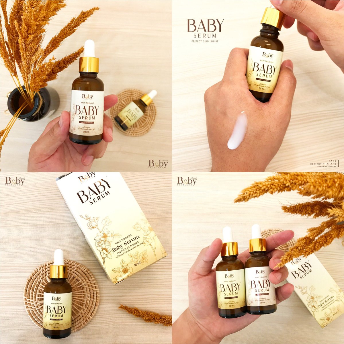 BabyHealthyTH's tweet photo. ซึมลึก ตรงเข้าต่อต้านปัญหาผิวหน้า 
สาว20+ที่เผชิญปัญหาสิวเรื้อรัง ฝ้ากระ จุดด่างดำ 
.
อยากให้ลอง! เบบี้เซรั่มจะเพิ่มความชุ่มชื้น 
ลดสิว ผิวฉ่ำ ไม่โทรม ไม่กร้าน ผิวหน้าใสกระชับ 
บำรุงลึก ฟื้นฟูเร่งด่วน 🚩1 แถม 1 เพียง 320.- ส่งฟรี
#BABY #Babythailand #Babyserum #เบบี้เซรั่ม https://t.co/tNht2kAKRS