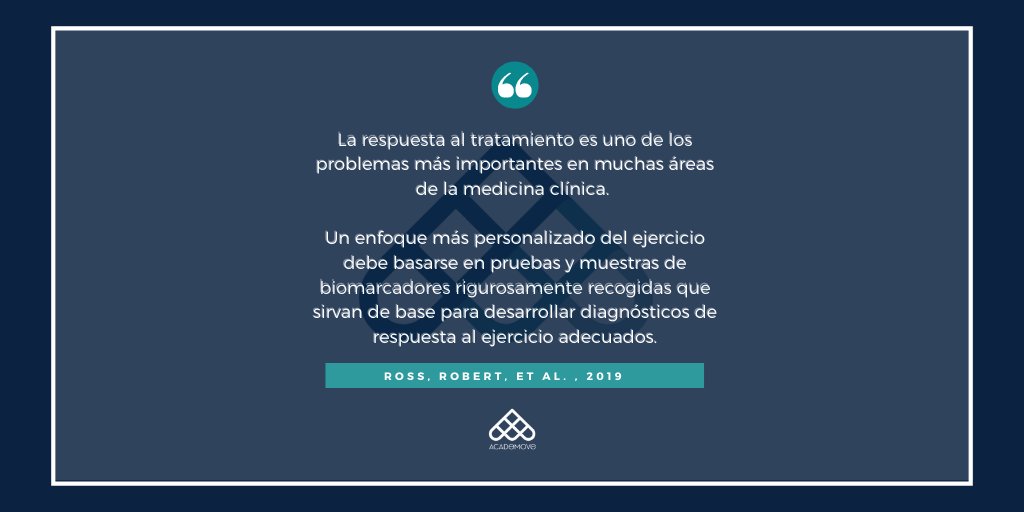 Academove's tweet photo. ¿TODO VALE?¿PODEMOS HACER LO MISMO CON TODO EL MUNDO?

En este estudio que te traemos hoy desde #Academove, nos cuentan que "La respuesta al #tratamiento es uno de los problemas más importantes en muchas áreas de la #medicina clínica". https://t.co/07W2R0XKKT