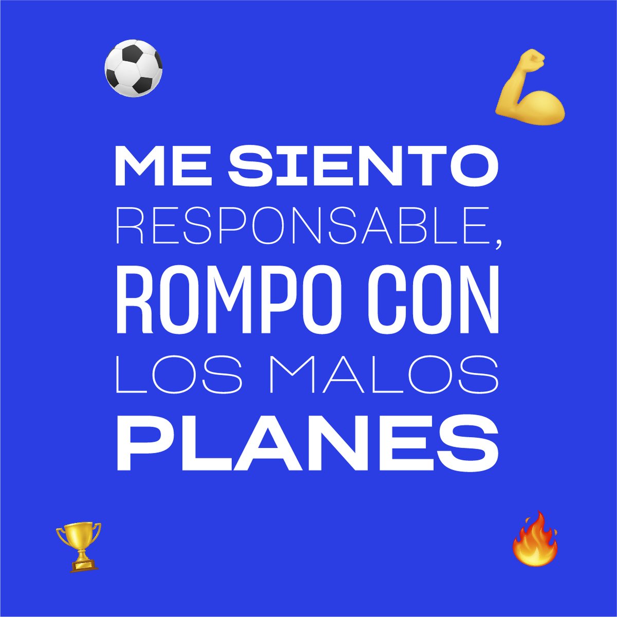 proyectoganar's tweet photo. ✌️ @proyectoganar 
#JuegaLimpioGanaSalud
Juega con Cabeza
Me siento responsable, rompo con los malos planes
💪❤️⚽️
@Deportecanario @FIFTenerife @FFLasPalmas https://t.co/oo6KSLkIEa