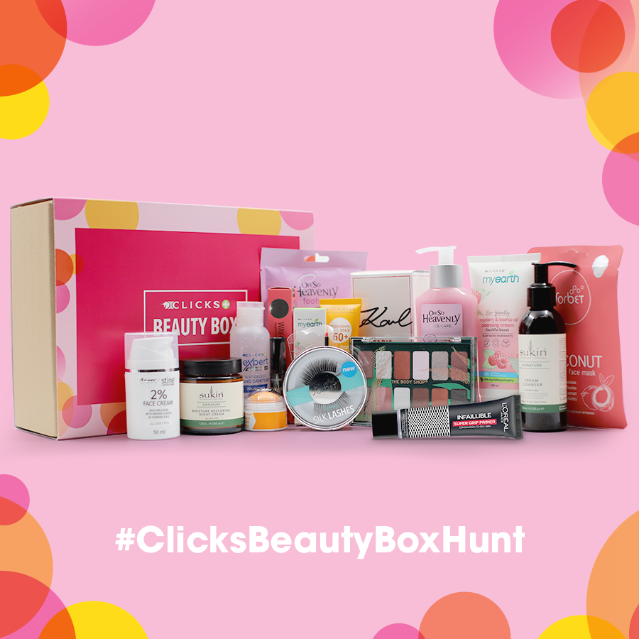 Clicks_SA's tweet photo. Tell us what beauty emoji we've hidden on the image // comment with the beauty emoji we've hidden and use #ClicksBeautyBox and you could WIN 1 of 30 beauty boxes valued at R3400 EACH! *Answer will be revealed tomorrow. 

Ts&amp;Cs apply >  https://t.co/A4xmSXylxK https://t.co/bnNMVd0naG