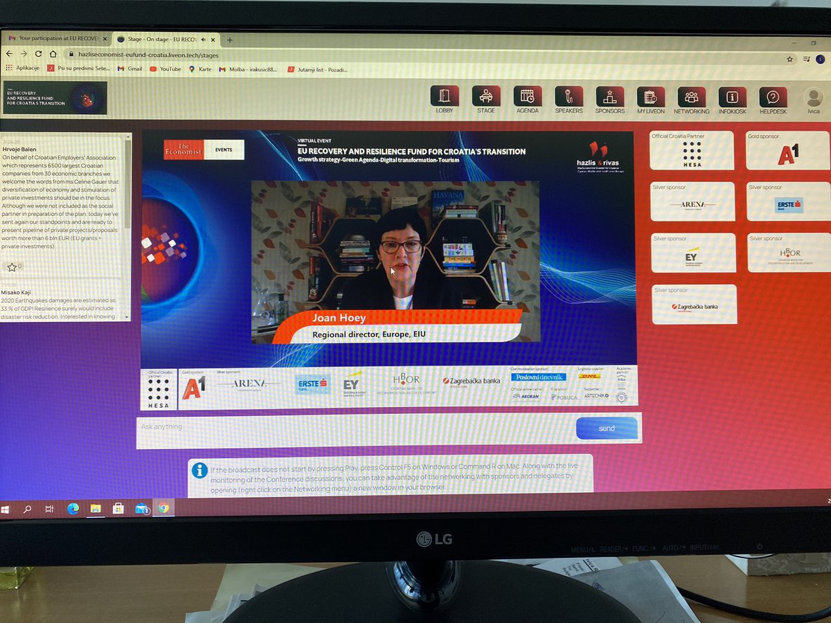 ivica_rakusic's tweet photo. Online konferencija  "EU RECOVERY AND RESILIENCE FUND FOR CROATIA’S TRANSITION: Growth strategy-Green Agenda-Digital transformation-Tourism.” 
Uz #PVRH @AndrejPlenkovic cijeli niz eminentnih govornika iz @EU_Commission @VladaRH, #OECD i ostalih relevantnih institucija. https://t.co/oc7jjhWlQ7