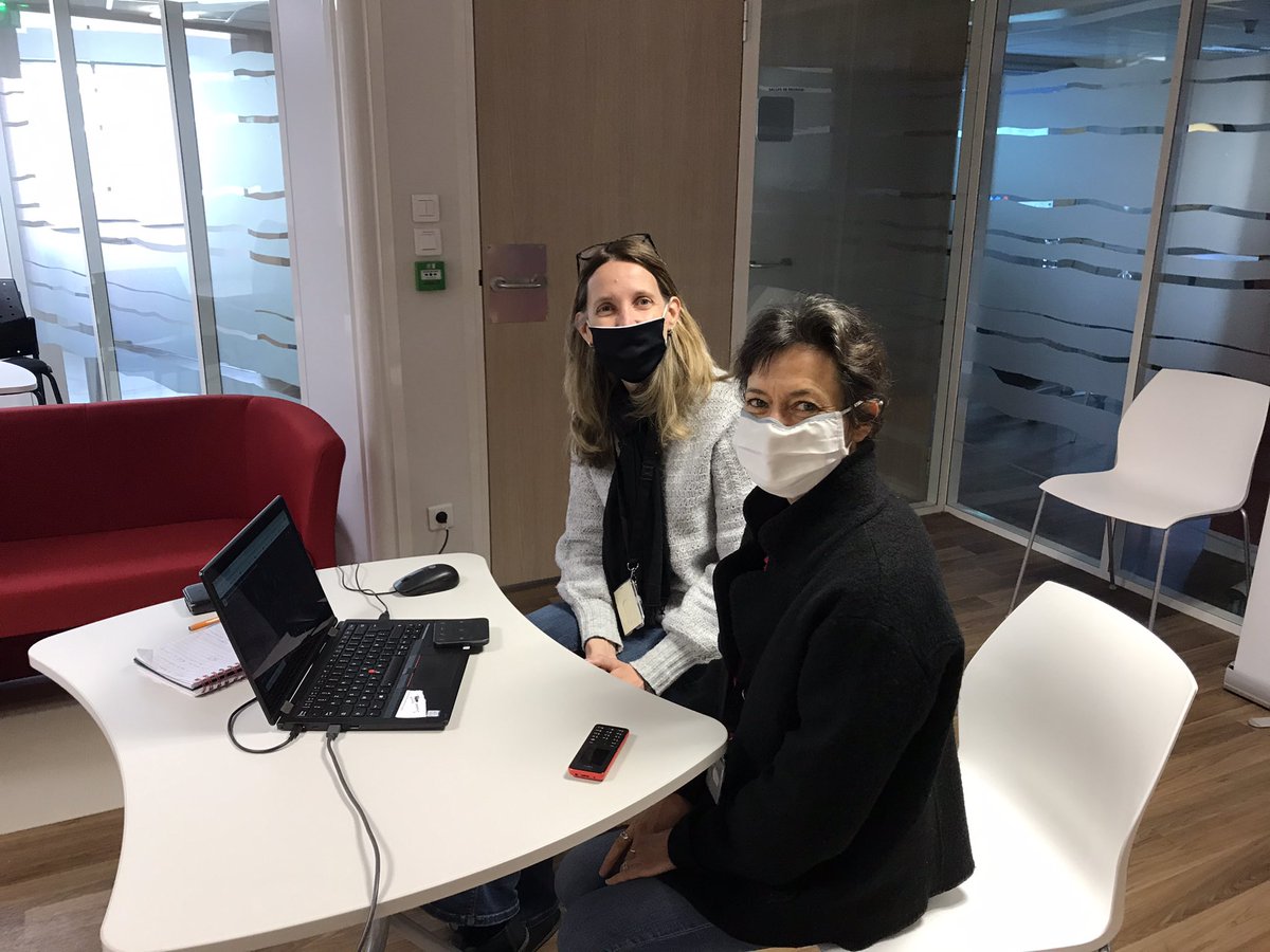 #1SP1E2021 pour notre public #jeunes :Valérie et Céline animent le #Webinaire sur #Métiers Relation clients à distance 📞avec Fabrice Mabru, Président CPRC et Mme Martinez; cible #1jeune1solution et toujours #TousMobilises @GallCecile <a href="/MallonMonique/">Monique Mallon Piccolomo</a>