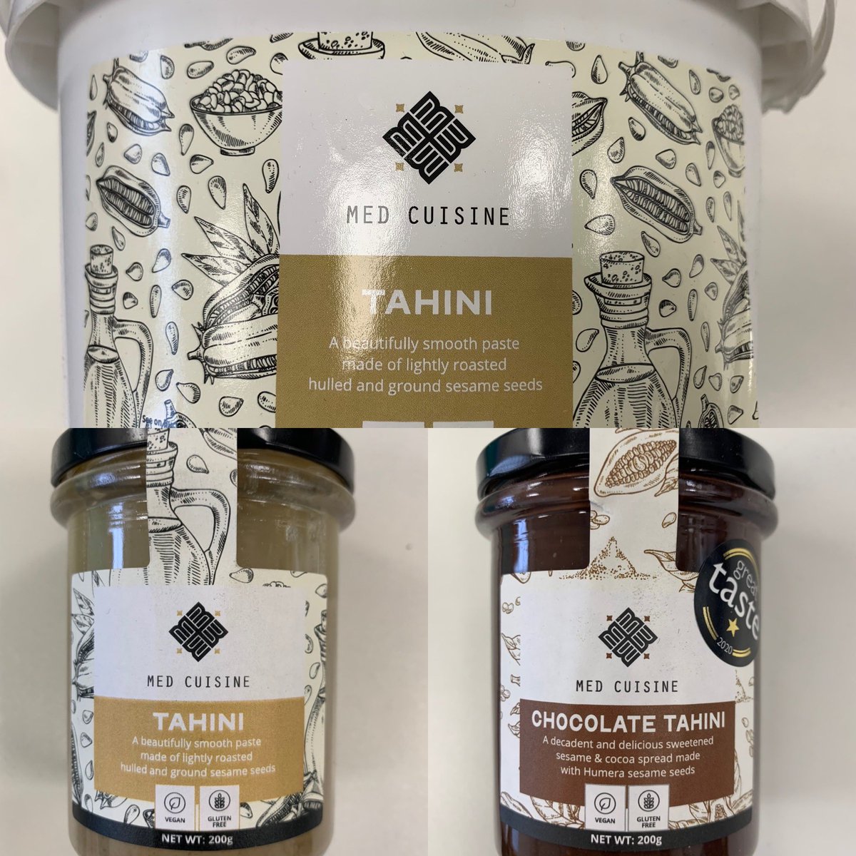 We stock the best tahini you can possibly find! How about #chocolatetahini ? #expertlyselected #medcuisine #tahini #healthandnutrition knockknockgroceries smithandbrock in #retail size and wholesale #michelinchef #lovefood #londonrestaurants #michelinstar