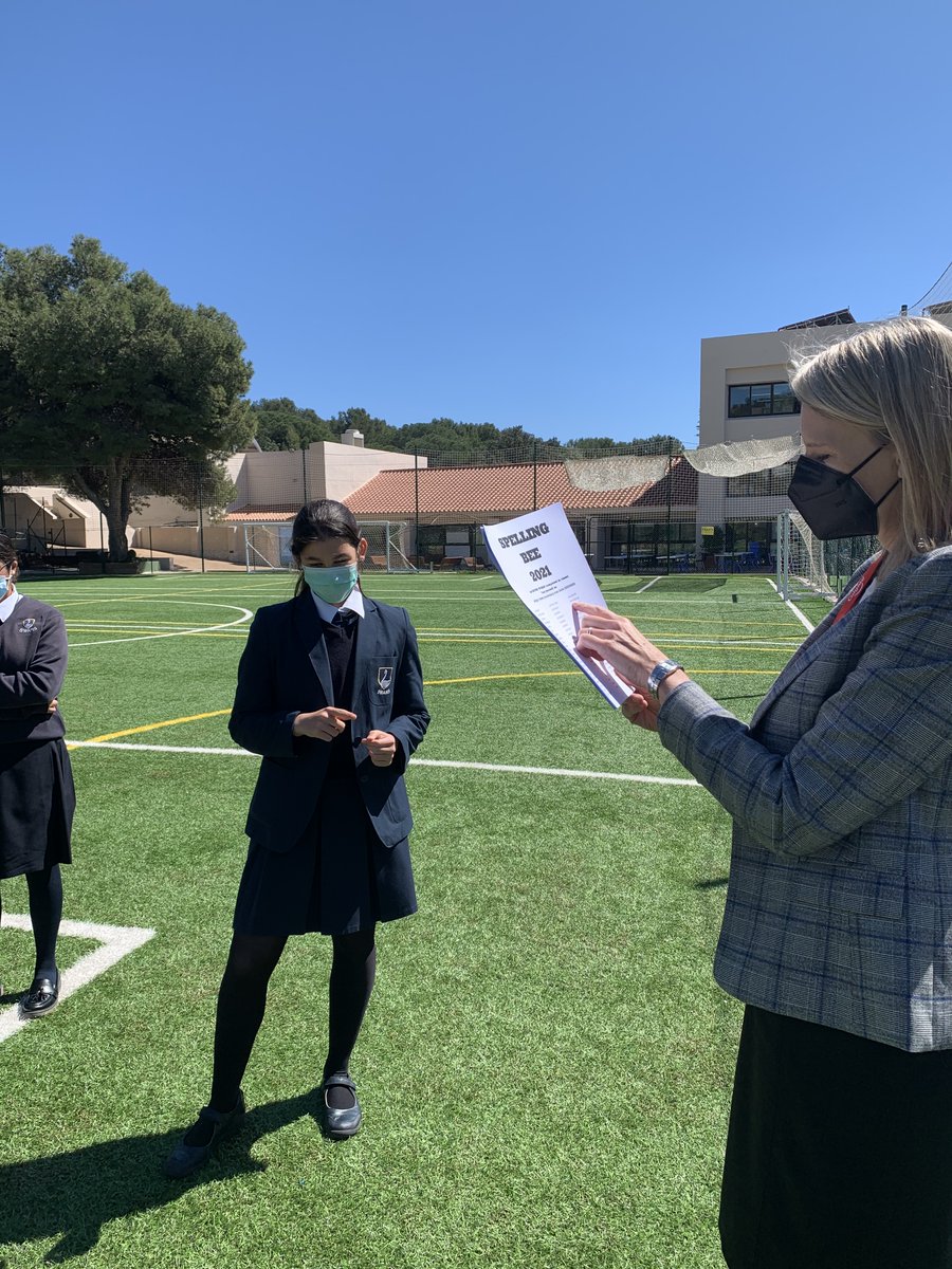 SwansMarbella's tweet photo. Year 8 and Year 9's spelling bee year group finals took place yesterday.  Very well done to the worthy winners!  The grand final will take place on Friday. #swansbookweek #bookweek2021 https://t.co/RNtzsJ0egK