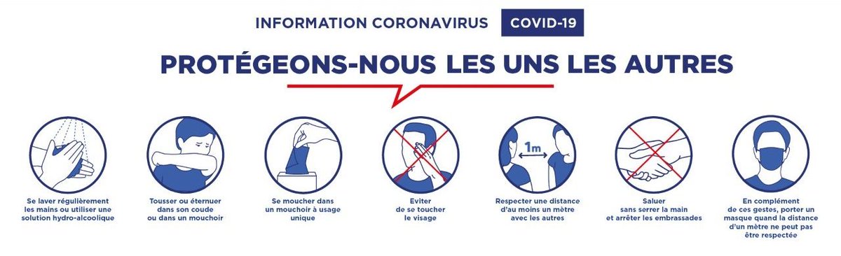 #Webinaire #vaccination

Malgré la vaccination les #gestesbarrieres restent indispensable ! Nous ne savons pas encore si les personnes vaccinées peuvent transmettre le virus.

#SSTI #santeautravail #COVID19