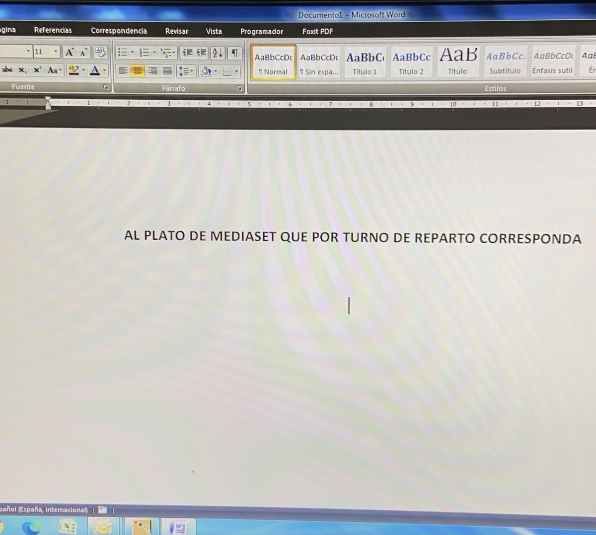 aabadm's tweet photo. Nos acaba de entrar un nuevo caso, he mirado la Ley de Enjuiciamiento y veo que el competente es el plató de Mediaset https://t.co/p6xKPZVPvm