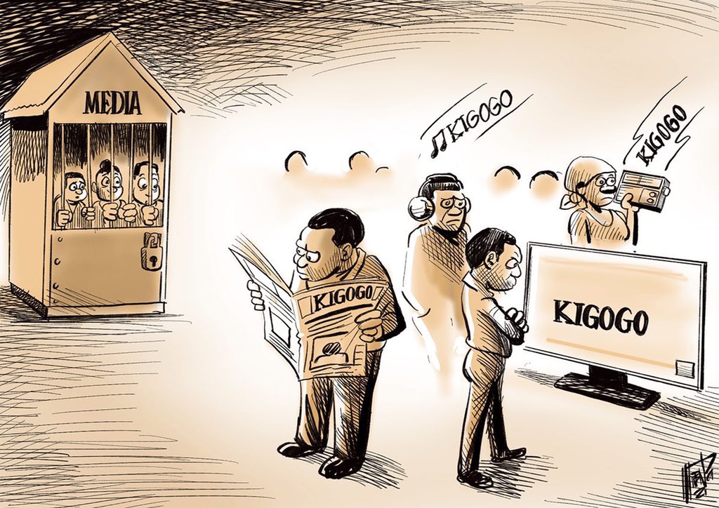 MariaSTsehai's tweet image. Ndo hivyo 👋🏽 mnapominya uhuru wa vyombo vya habari watu watatafuta vyanzo vingine 
Kwa sasa @kigogo2014 ndo chanzo cha habari, burudani na michezo 🤣🤣
#TutaelewanaTu nasema ✊🏽
#ChangeTanzania